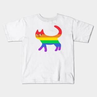 LGBTQ Cat Kids T-Shirt